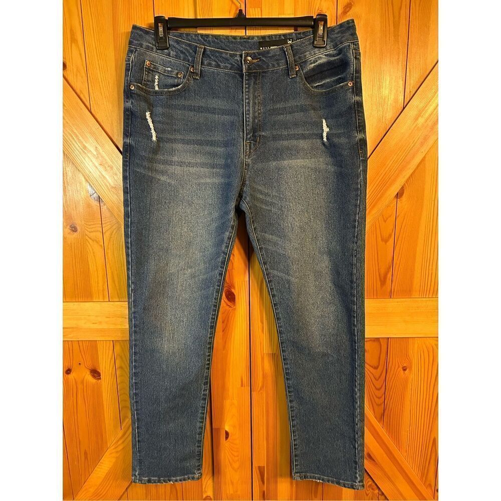 WXYZ Men's Nomad Slim Fit Denim Jeans 34(0583) measurements 36x29